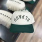 Off White / Dark Green - Upside Down EP Hat